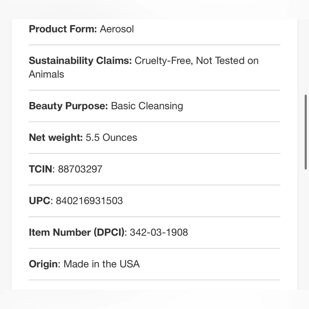 Living PROOF | Dry Shampoo | Cleans Hair Eliminates Oil Sweat & Odor Hair Spray